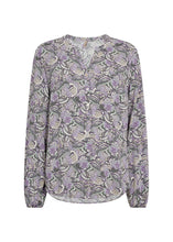 Load image into Gallery viewer, Soya Henley Blouse - Lilac
