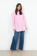Load image into Gallery viewer, Soya Shirt with Pinstripe - Bubble Pink
