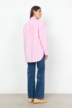 Load image into Gallery viewer, Soya Shirt with Pinstripe - Bubble Pink
