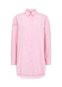 Soya Shirt with Pinstripe - Bubble Pink