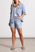 Load image into Gallery viewer, T Denim Shorts
