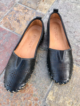 Load image into Gallery viewer, Ruby Leather Flat Loafter in Black, Powell River, BC
