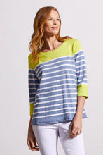 Load image into Gallery viewer, T STRIPE COTTON STRIPE TOP, Powell River, BC
