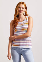 Load image into Gallery viewer, T Cotton Stripe Tank
