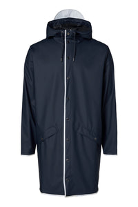 'Rains' Waterproof Jacket: REFLECTIVE Black