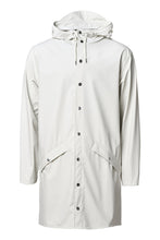 Load image into Gallery viewer, LONG &#39;Rains&#39; Waterproof Jacket: OFF WHITE
