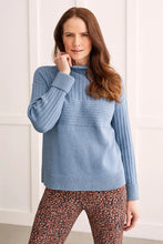 Load image into Gallery viewer, T Funnel Neck Sweater: 4 colours, Powell River, BC
