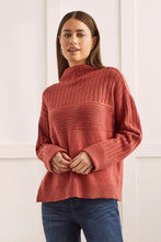Load image into Gallery viewer, T Funnel Neck Sweater: 4 colours
