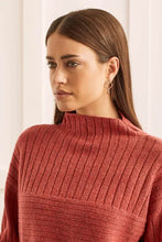 Load image into Gallery viewer, T Funnel Neck Sweater: 4 colours
