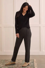 Load image into Gallery viewer, T Ribbed Long Sleeve Henley Sweater Top
