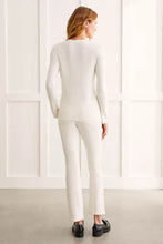 Load image into Gallery viewer, T Ribbed Long Sleeve Henley Sweater Top
