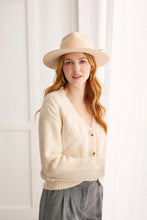 Load image into Gallery viewer, T Sweater Cardigan, Powell River, BC
