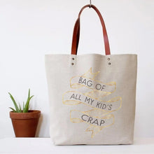 Load image into Gallery viewer, Fun Tote Bag: Kids Crap
