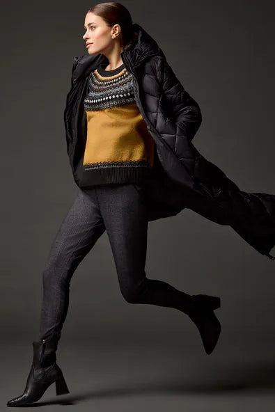 T Long Water Repellent Hooded Coat