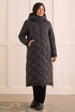 Load image into Gallery viewer, T Long Water Repellent Hooded Coat
