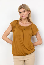 Load image into Gallery viewer, Marica Gathered Short Sleeve Top
