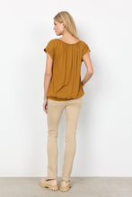 Load image into Gallery viewer, Marica Gathered Short Sleeve Top
