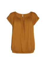 Load image into Gallery viewer, Marica Gathered Short Sleeve Top
