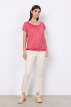 Load image into Gallery viewer, Marica Gathered Short Sleeve Top
