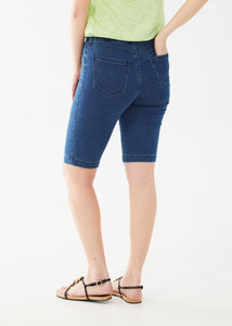 FDJ Olivia Denim Bermuda- Medium Wash