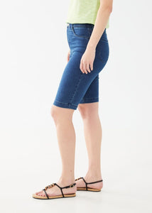 FDJ Olivia Denim Bermuda- Medium Wash