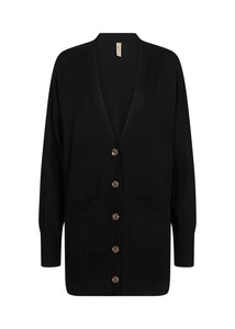 Soya Long Cardigan w/ Side Slits: 3 colours