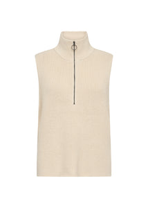 Soya Julia Mock Zip Vest