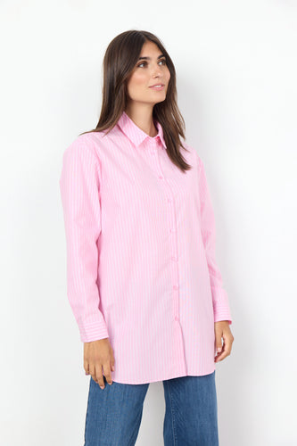Soya Shirt with Pinstripe Bubble Pink, Powell River, BC