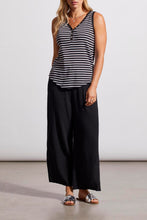 Load image into Gallery viewer, T Ribbed Cotton Striped Tank Tops: 4 Stripes colours &amp; 2 Solids colours
