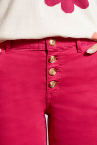 Audrey Wide Leg Button Up Crops: 3 colours!