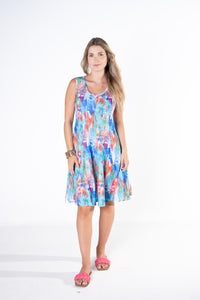 JD Bright Fit & Flare Dress
