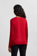 Load image into Gallery viewer, T French Terry Knot Top: Red
