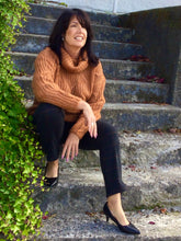 Load image into Gallery viewer, T Cable Cowl Sweater: 2 colours
