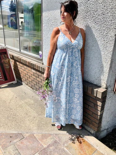 Sky Blue Maxi Dress, Powell River, BC