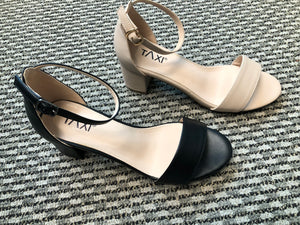 Macy Squared Heel Sandal: 2 colours