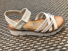 Load image into Gallery viewer, Harley White Sandal
