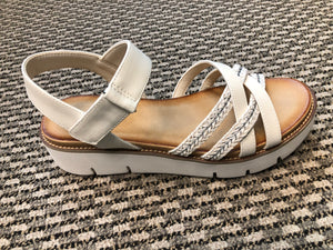 Harley White Sandal