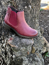 Load image into Gallery viewer, Arlene, Red Ankle Boot, Powell River, BC
