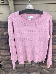 Scalloped Sweater: 3 colours