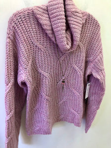 T Cable Cowl Sweater: 2 colours