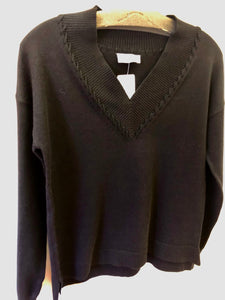 CYC Long Sleeve V Neck Sweater: 3 colours