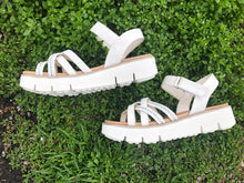 Load image into Gallery viewer, Harley White Sandal
