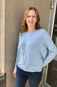 Soya CUDDLE Tops: Pink, Grey, Sky Blue