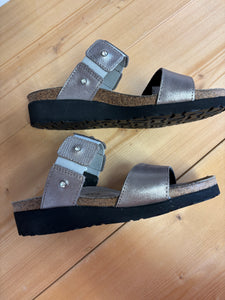 Naot Leather Sandal: Ashley Champagne