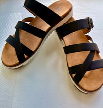 Load image into Gallery viewer, Amaya Black Sandal
