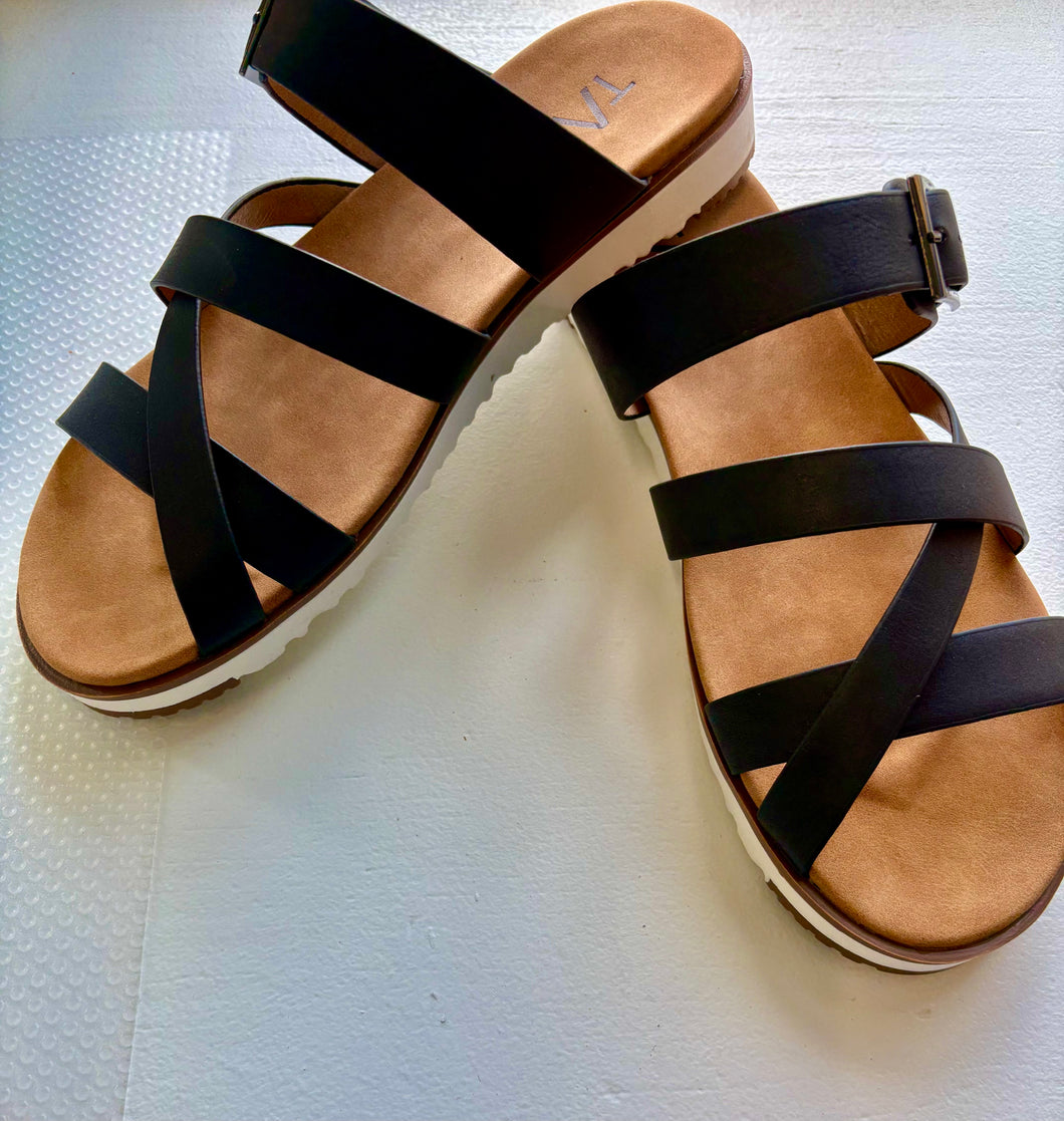 Amaya Black Sandal