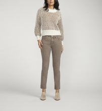 Load image into Gallery viewer, jag: Cassie Taupe mid rise jeans, Powell River,  BC
