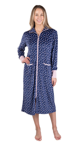 Floral Zip Robe
