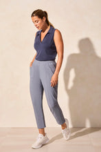 Load image into Gallery viewer, T Four Way Stretch Pull On Capri: Grey, Navy or Black
