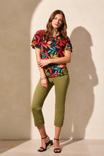 Load image into Gallery viewer, T Linen Floral Red Top
